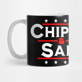 Chips And Salsa '24 Funny 2024 Election meme Funny Chips & Salsa '24 Mug